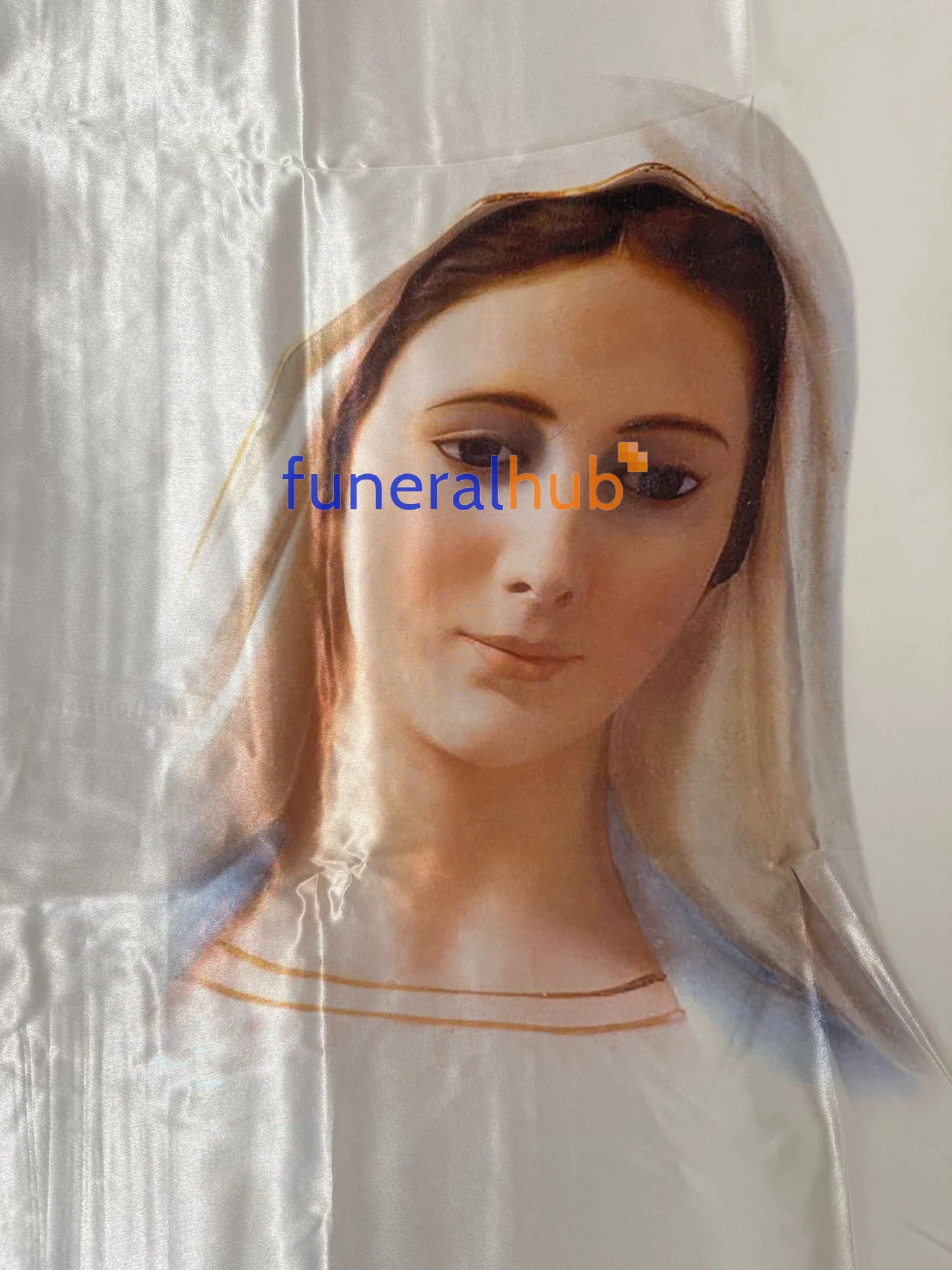 VELO CON LENZULINO + IMMAGINE MADONNA AFVLZMG-12