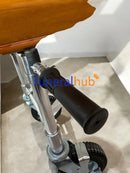CARRELLO PORTAFERETRI ESTENSIBILE E REGOLABILE ARGENTO AFTR-600