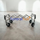 CARRELLO PORTAFERETRI ESTENSIBILE E REGOLABILE ARGENTO AFTR-600