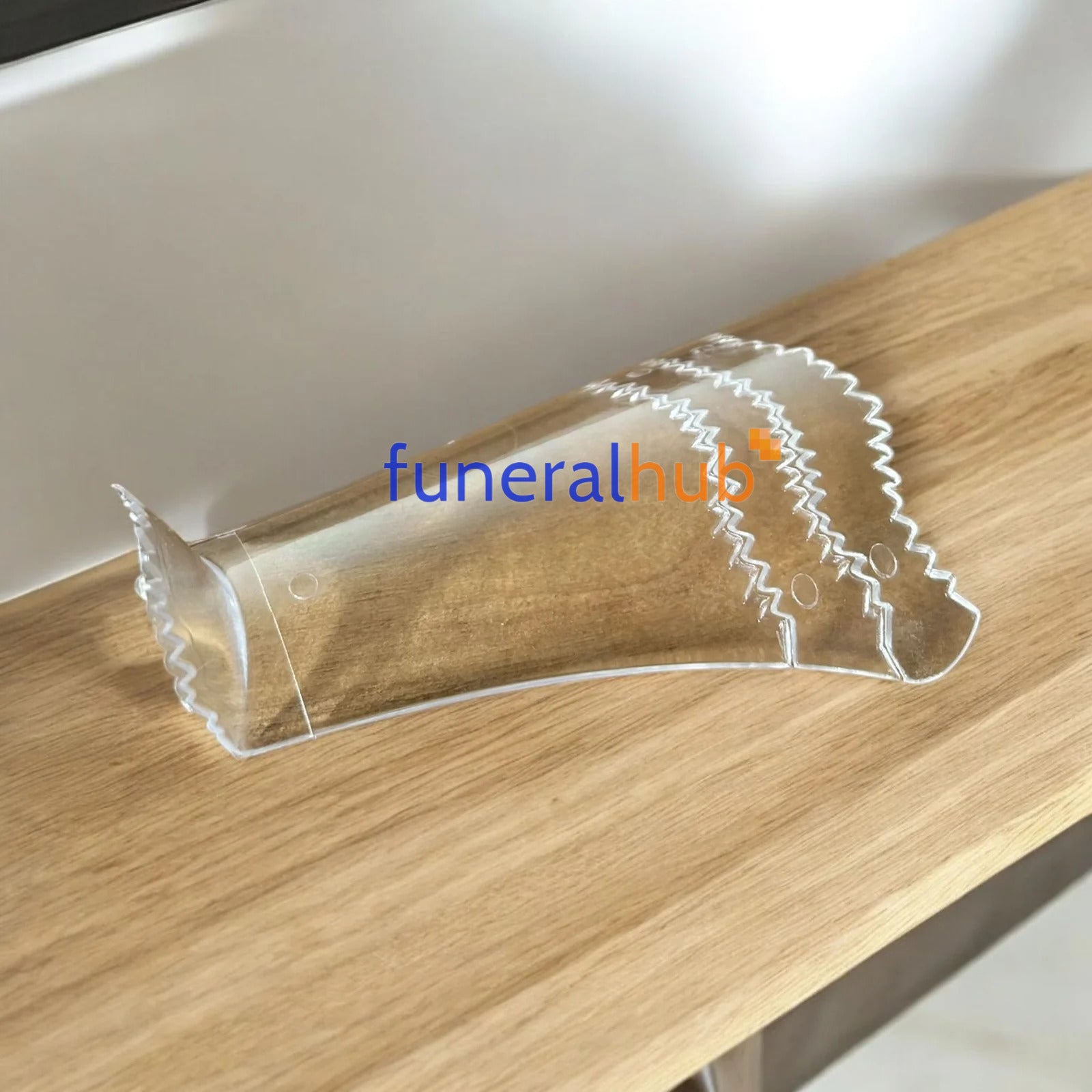 MENTONIERA A STRAPPO IN PLASTICA TRASPARENTE AFAT-1.2